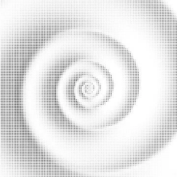Halftone Pattern. Set of Dots. Dotted Texture on White Background. Overlay Illustrazione stock
