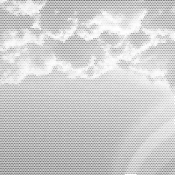 Halftone Pattern. Set of Dots. Dotted Texture on White Background. Overlay Stock Illustration