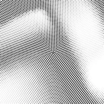 Halftone Pattern. Set of Dots. Dotted Texture on White Background. Overlay Stock Illustration