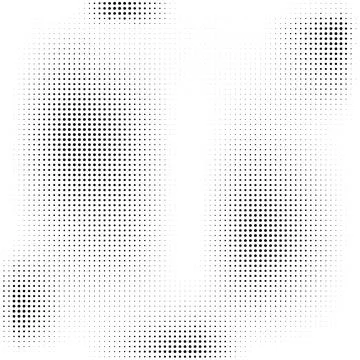 Halftone Pattern. Set of Dots. Dotted Texture on White Background. Overlay Stock Illustration