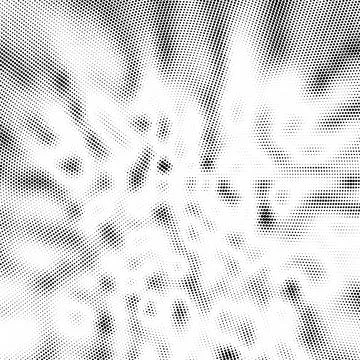 Halftone Pattern. Set of Dots. Dotted Texture on White Background. Overlay Stock Illustration