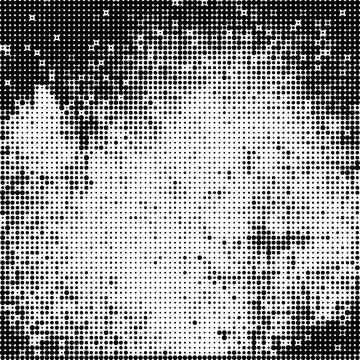 Halftone Pattern. Set of Dots. Dotted Texture on White Background. Overlay Stock Illustration