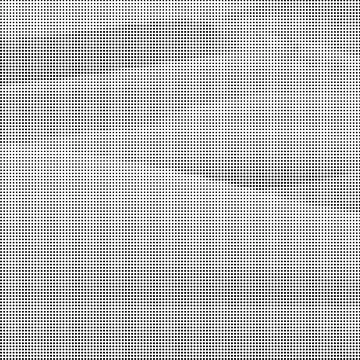 Halftone Pattern. Set of Dots. Dotted Texture on White Background. Overlay 스톡 일러스트