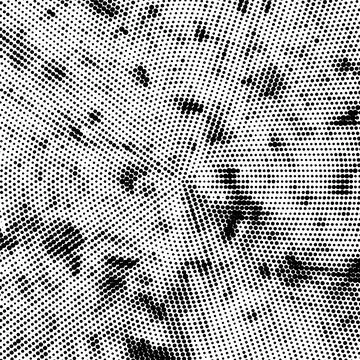 Halftone Pattern. Set of Dots. Dotted Texture on White Background. Overlay Illustrazione stock