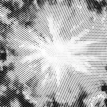 Halftone Pattern. Set of Dots. Dotted Texture on White Background. Overlay Illustrazione stock