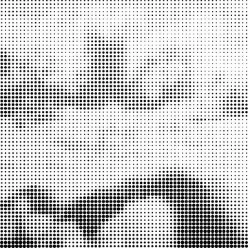 Halftone Pattern. Set of Dots. Dotted Texture on White Background. Overlay Stock Illustration