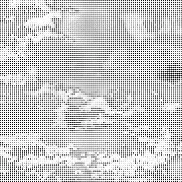 Halftone Pattern. Set of Dots. Dotted Texture on White Background. Overlay Gr Stock Illustration