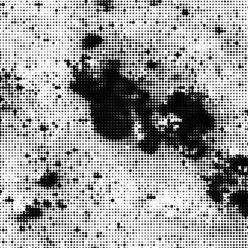 Halftone Pattern. Set of Dots. Dotted Texture on White Background. Overlay .. Stock Illustration