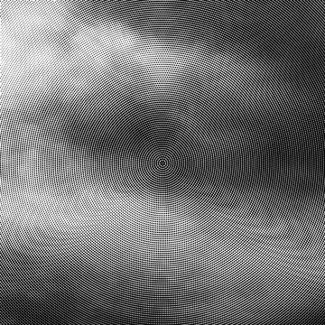 Halftone Pattern. Set of Dots. Dotted Texture on White Background. Overlay .. Illustrazione stock