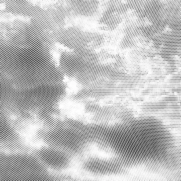 Halftone Pattern. Set of Dots. Dotted Texture on White Background. Overlay 库存插图