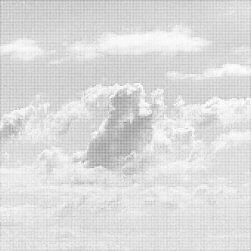 Halftone Pattern. Set of Dots. Dotted Texture on White Background. Overlay Illustrazione stock