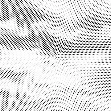 Halftone Pattern. Set of Dots. Dotted Texture on White Background. Overlay Stock Illustration