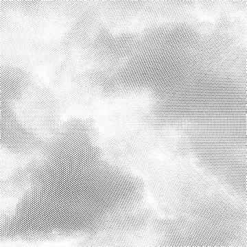 Halftone Pattern. Set of Dots. Dotted Texture on White Background. Overlay .. Stock Illustration
