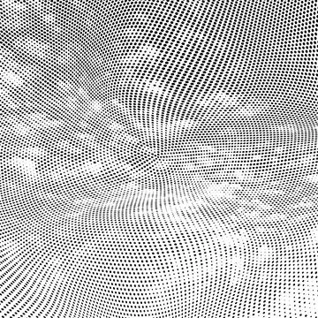 Halftone Pattern. Set of Dots. Dotted Texture on White Background. Overlay Gr Stock Photos