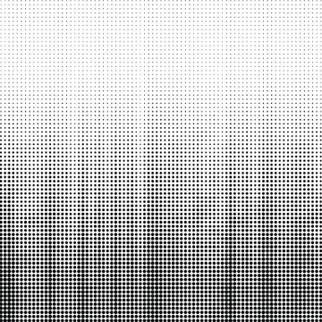 Halftone Pattern. Set of Dots. Overlay Grunge Template. Distress Linear Design Stock Illustration