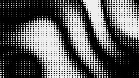 Halftone pattern transition background in motion loop animated Video stock 329029626