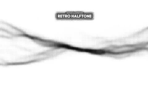 Halftone pattern vector. Gradient dot pattern. Grunge halftone background ,old Illustrazione stock