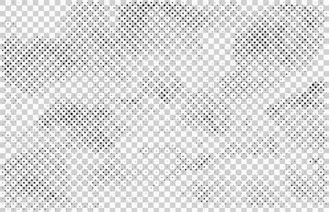 Halftone pattern on white background Stock Illustration