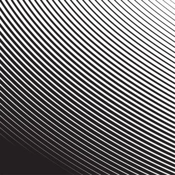 Halftone radial pattern background striped. Vector lines texture 스톡 일러스트