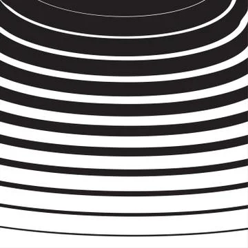 Halftone radial pattern background striped. Vector lines texture Stockillustratie