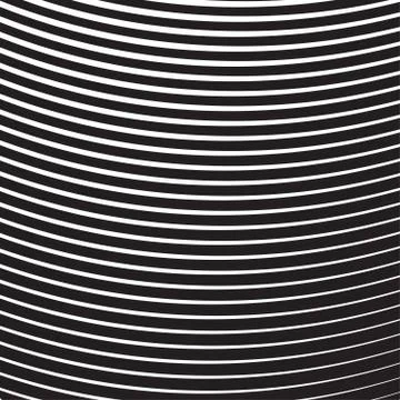 Halftone radial pattern background striped. Vector lines texture Illustrazione stock
