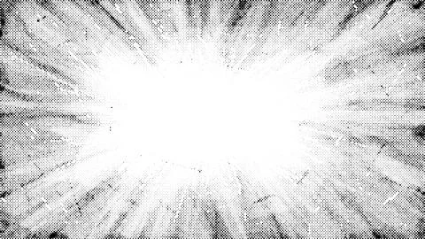Halftone radial texture. Comic style grain background. Pop art faded textured Stock Illustration