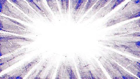 Halftone radial texture. Comic style grain background. Pop art purple textured Illustrazione stock