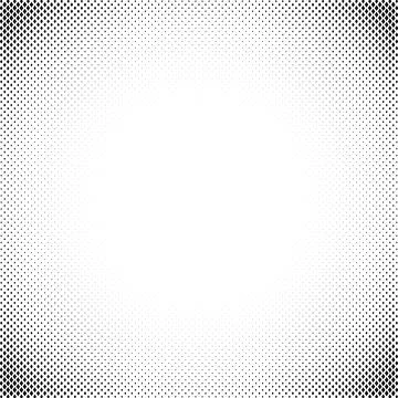 Halftone radial texture. Comic style grain background. Pop art faded textured Stock Illustration