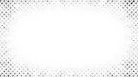 Halftone radial texture. Comic style grain background. Pop art faded textured Stock Illustration