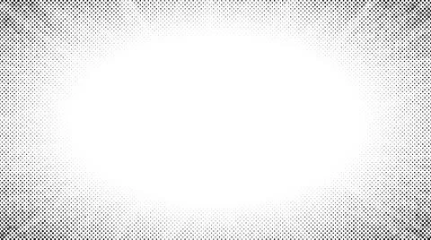 Halftone radial texture. Comic style grain background. Pop art faded textured Stock Illustration