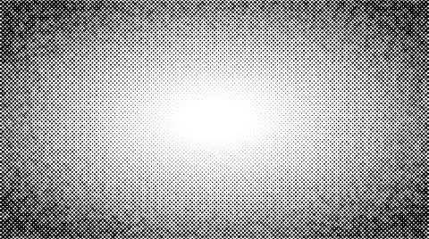 Halftone radial texture. Comic style grain background. Pop art faded textured Stock Illustration