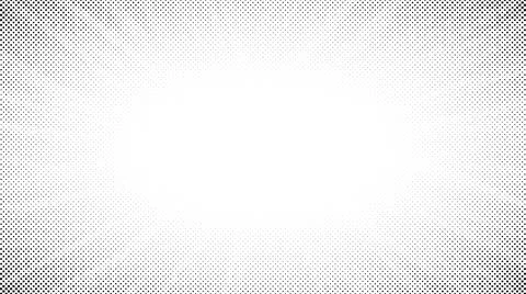 Halftone radial texture. Light comic style grain background. Pop art faded Stock Illustration