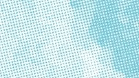 Halftone ripple wave, dotwork vector noise gradient background. Blue grain dots Stock Illustration