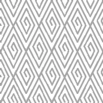 Halftone round black seamless background check geometry spiral vortex line 库存插图