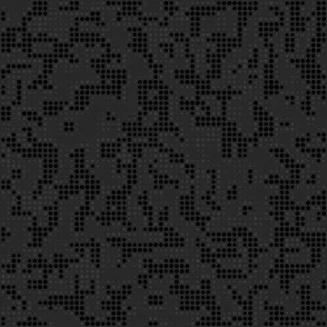 Halftone seamless camouflage texture. Dot camo digital background. Vector イラスト素材