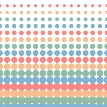 Halftone seamless Stock Illustration