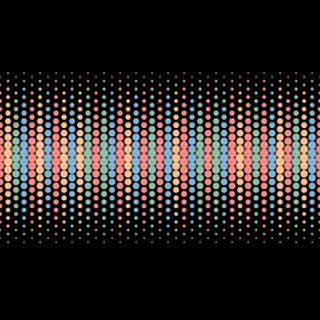 Halftone seamless Stock Illustration