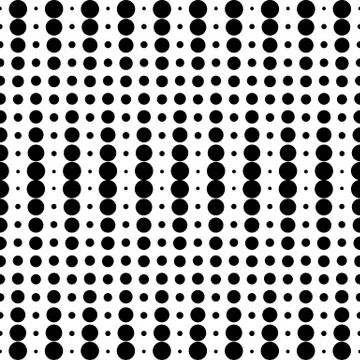 Halftone seamless Stock Illustration