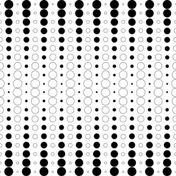 Halftone seamless Stock Illustration