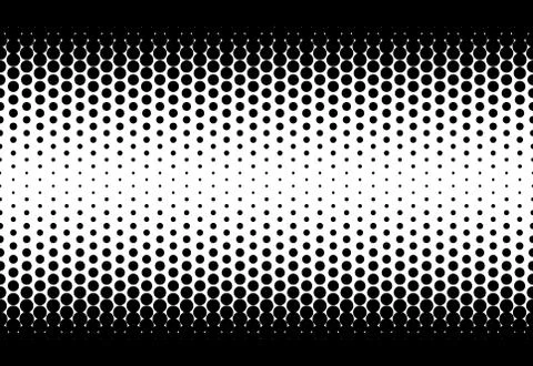 Halftone seamless Stock Illustration