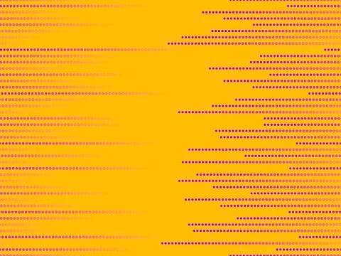 Halftone seamless pattern. Pop art dots with gradient, dotted. Vector illustr Stock Illustration