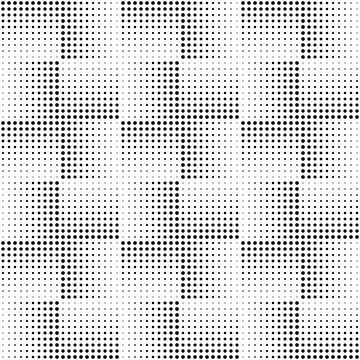 Halftone series of seamless pattern for background texture template wall paper Illustrazione stock