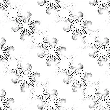 Halftone series of seamless pattern for background texture template wall paper Illustrazione stock