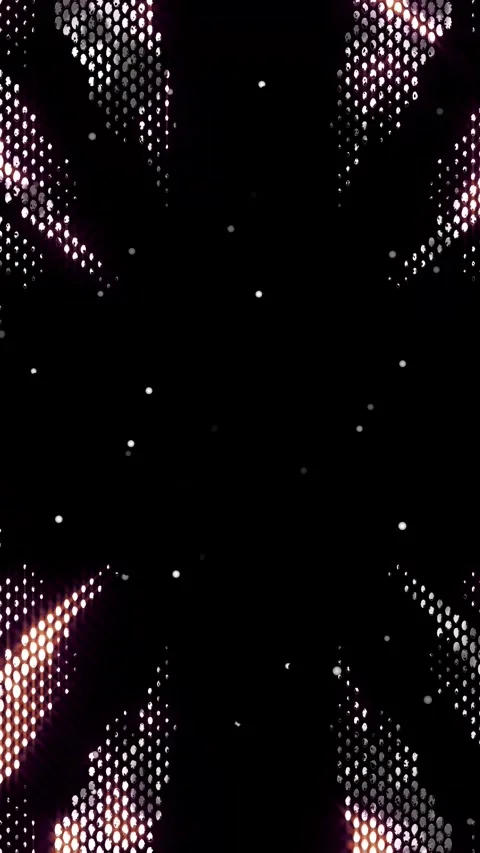 Halftone shiny background.Silver glittering dots on black backdrop Video stock 264149171