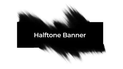 Halftone style background. Dots pop art comics sport style banner Stock Illustration