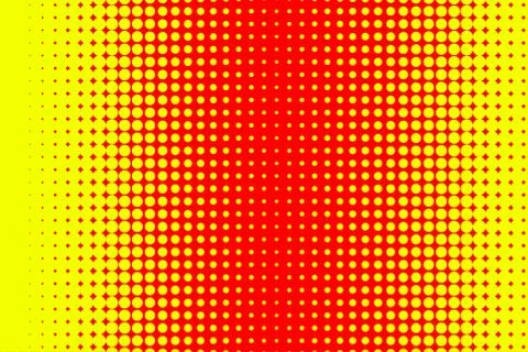 Halftone sun banner Stock Illustration