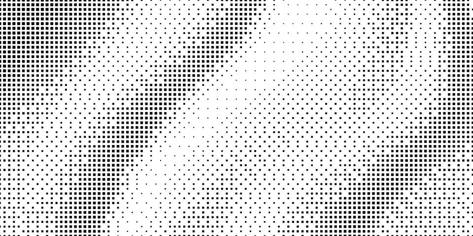 Halftone texture with black dots. Minimalism, vector. Background for posters, Stock Illustration