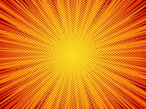 Halftone texture comic book style vector background Stock Illustration