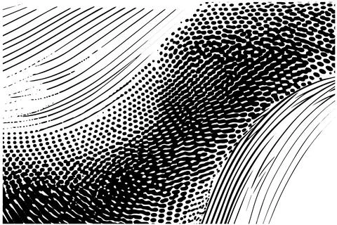 Halftone texture engraved in hipster style on halftone background. Vintage Stock Illustration