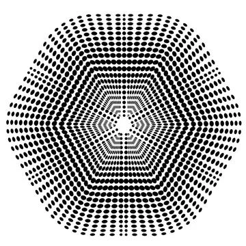 Halftone Texture Halftone Circle Texture Isolated on White Background Copy... Foto stock